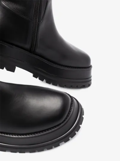 burberry black boots