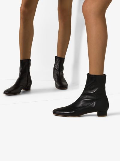 black Este 25 leather ankle boots | Browns