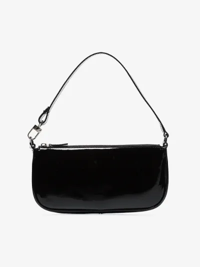 by far rachel leather shoulder bag