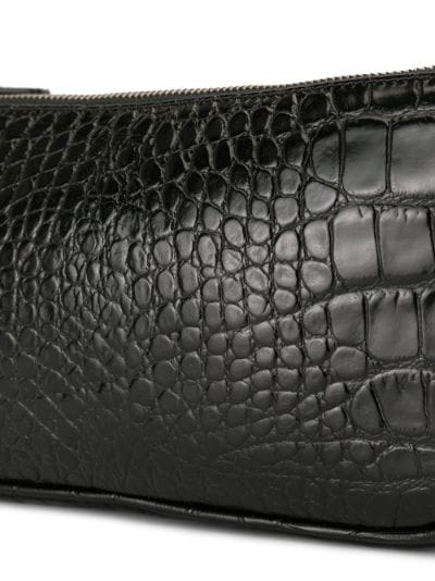 By Far Rachel Croc-effect Shoulder Bag