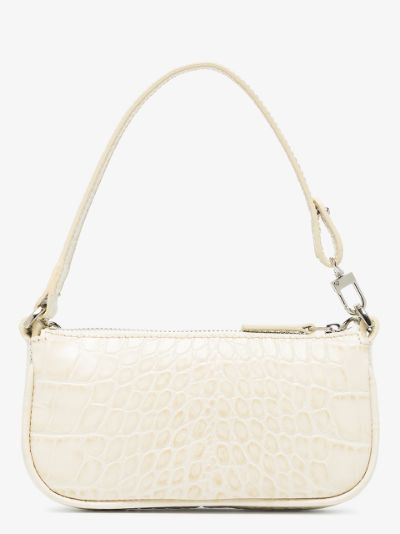 white leather shoulder handbags