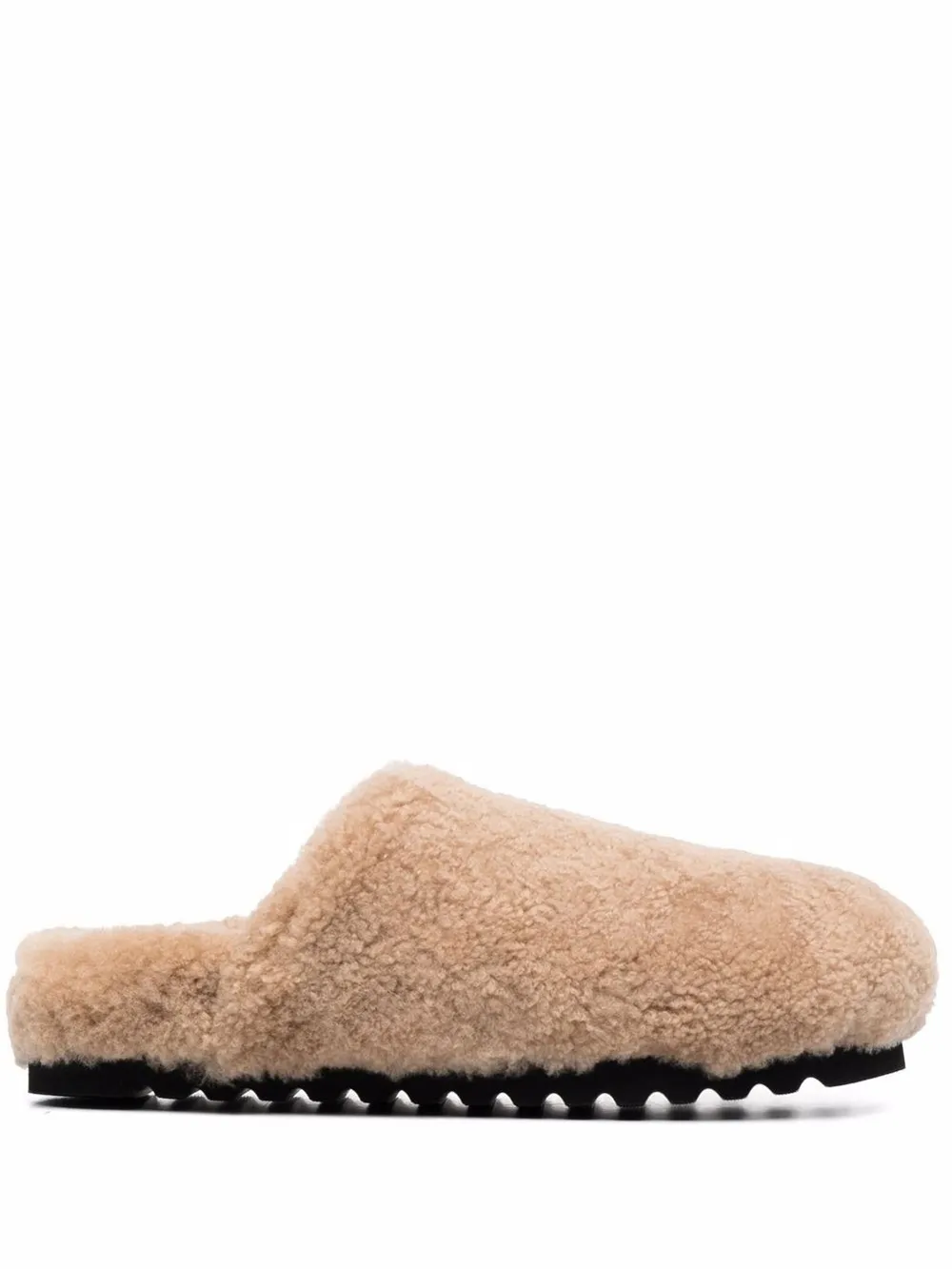 faux-shearling slippers | By Malene Birger | Eraldo.com