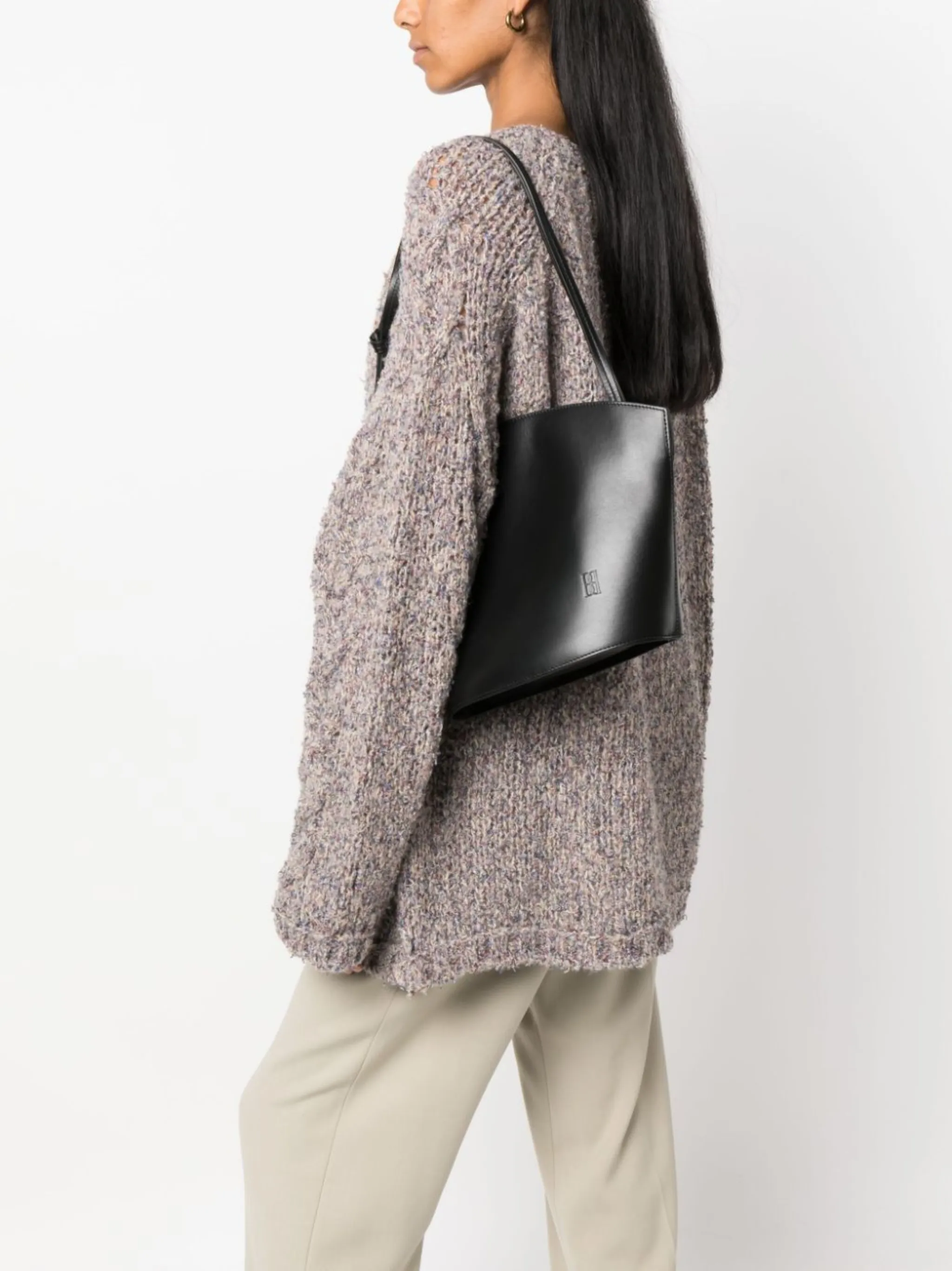 By Malene Birger Oblas leather shoulder bag | Eraldo.com PN