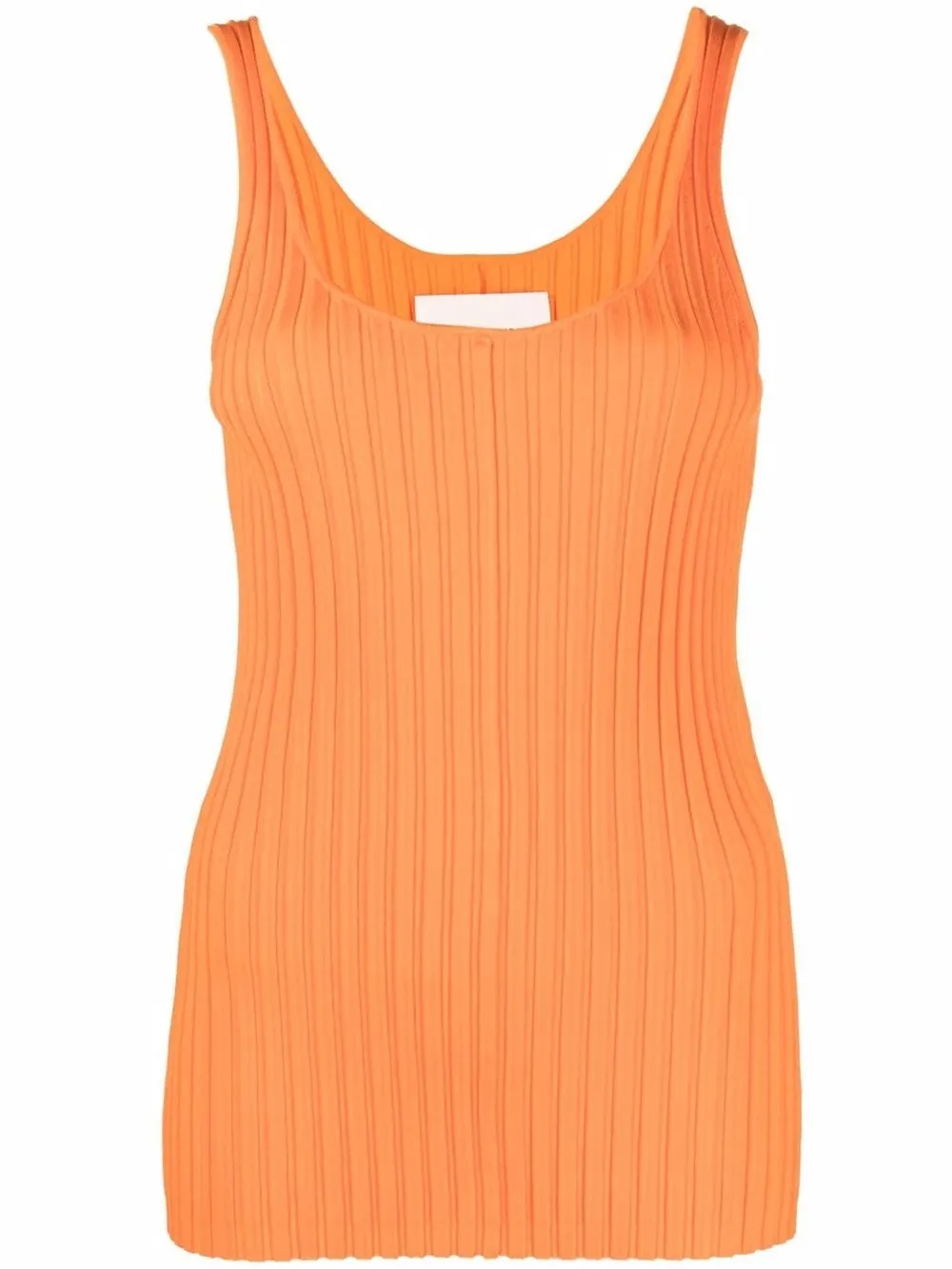 ribbed knit singlet tank