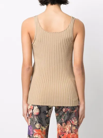 ribbed knit singlet tank