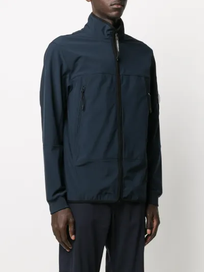 high collar windbreaker