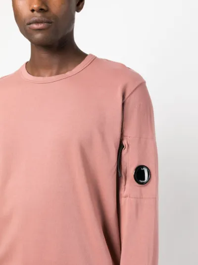 Cp company hot sale sweatshirt pink