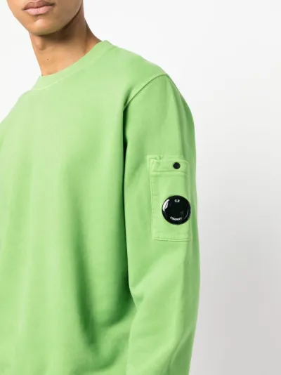 Cp company jumper green hot sale