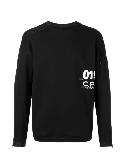 Logo Print Sweatshirt C P Company Eraldo Com