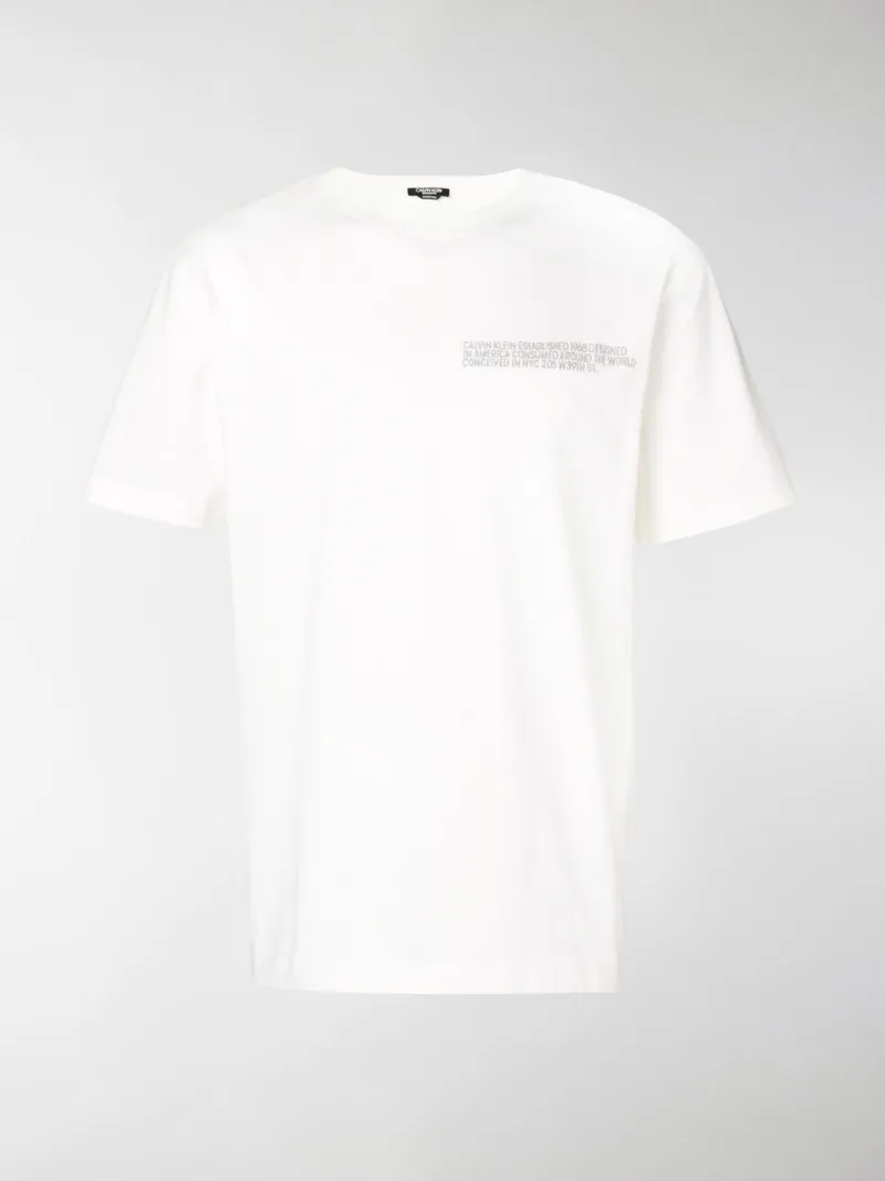 Calvin Klein 205W39nyc embroidered T 