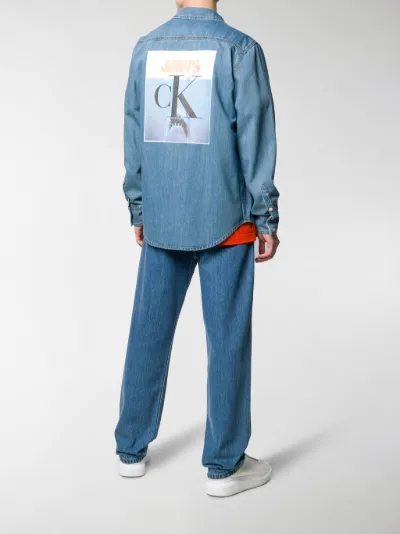 Calvin Klein 205W39nyc Jaws denim shirt 