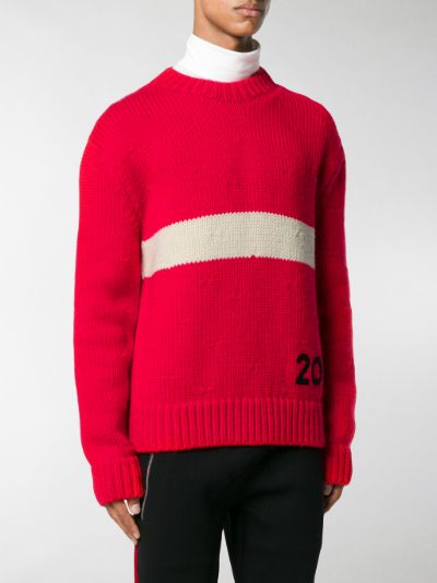 calvin klein jumper red