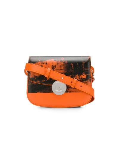 calvin klein orange purse