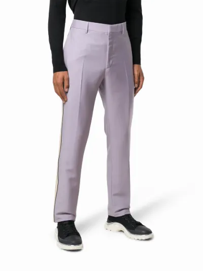 calvin klein side stripe pants