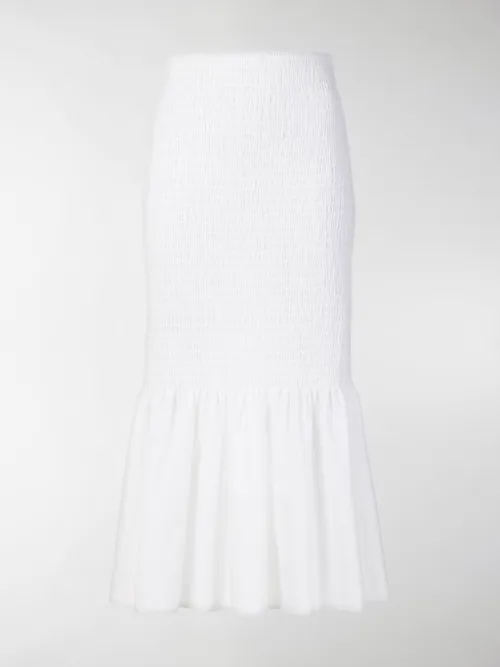 Calvin Klein 205W39nyc - smocked skirt