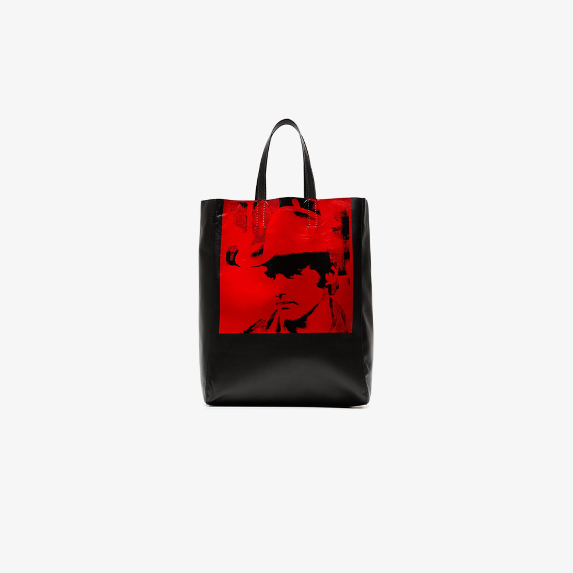 calvin klein red tote