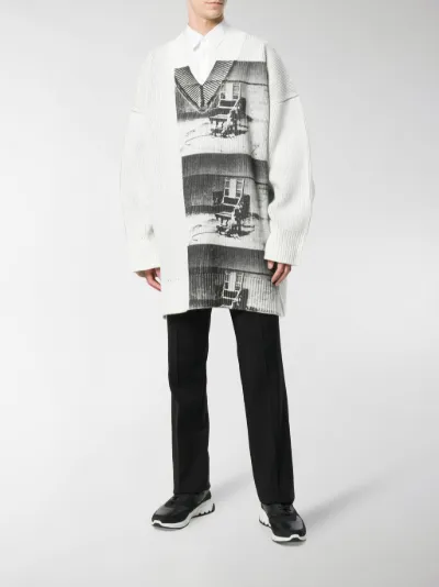 calvin klein v neck jumper