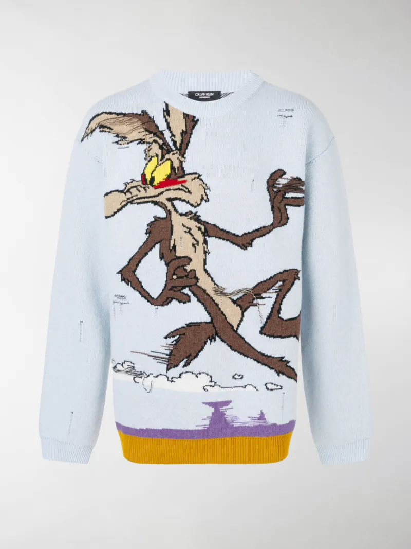 calvin klein looney tunes sweater