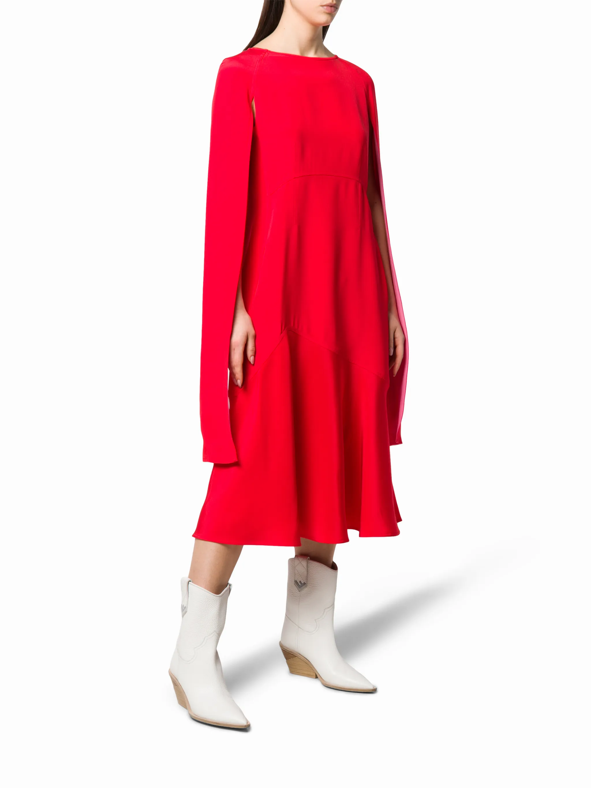 Calvin klein cape dress online