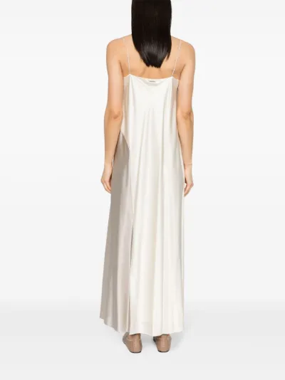 Calvin klein white maxi dress discount