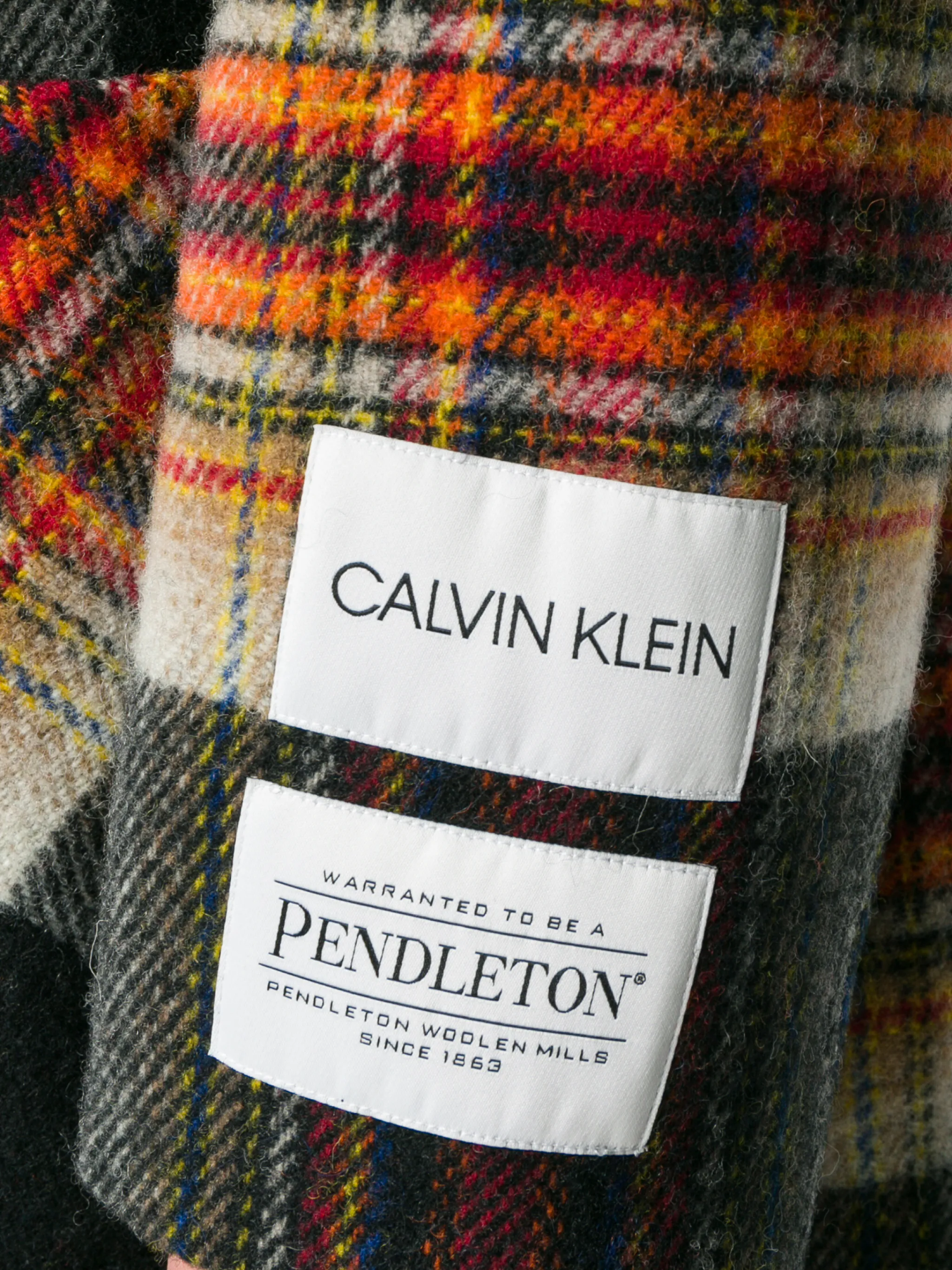 Calvin Klein Plaid Jacket store