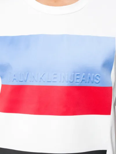 calvin klein jeans t shirt red