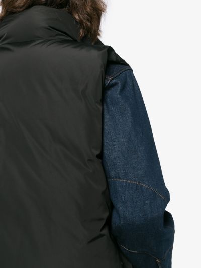 back logo puffer gilet展示图