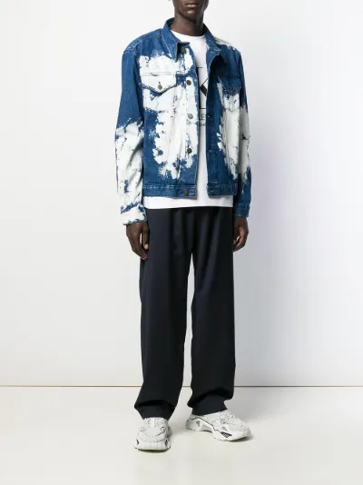 Calvin Klein Jeans Est. 1978 bleached denim jacket | Eraldo