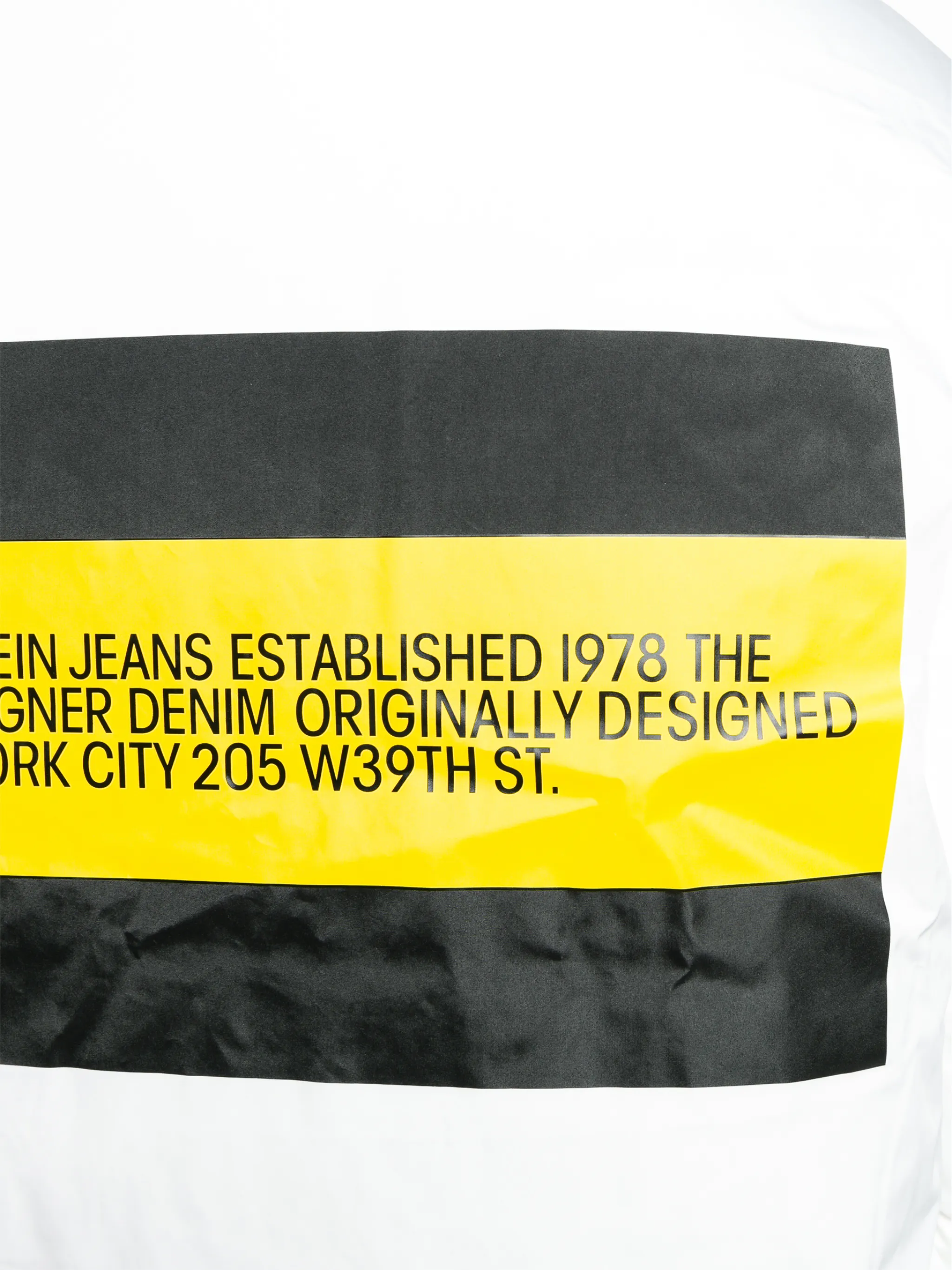 Calvin Klein Jeans Est. 1978 logo stripe print goose and