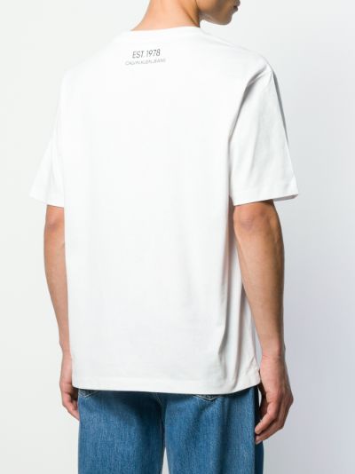 ok logo t-shirt, Calvin Klein Jeans Est. 1978