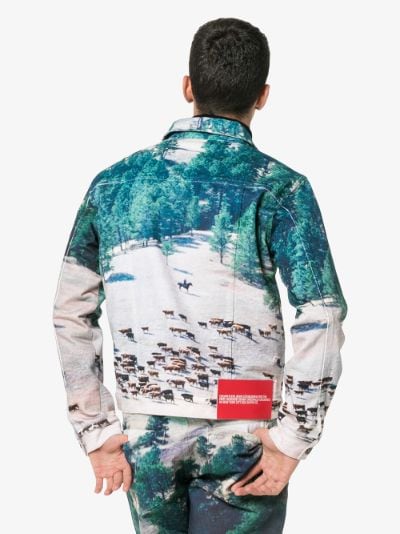 calvin klein landscape jacket