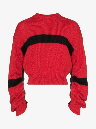 calvin klein jeans red sweater