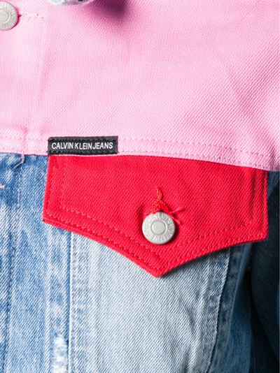 Calvin klein foundation outlet trucker jacket