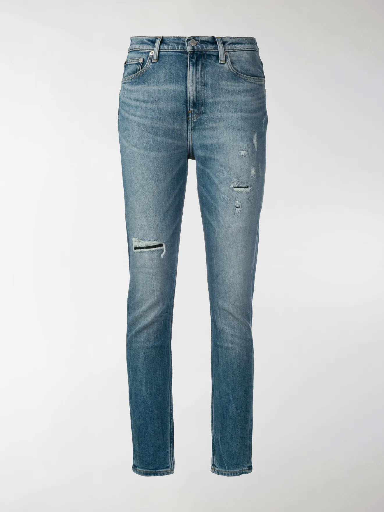 Calvin Klein Jeans Jeans skinny strappati blu | MODES