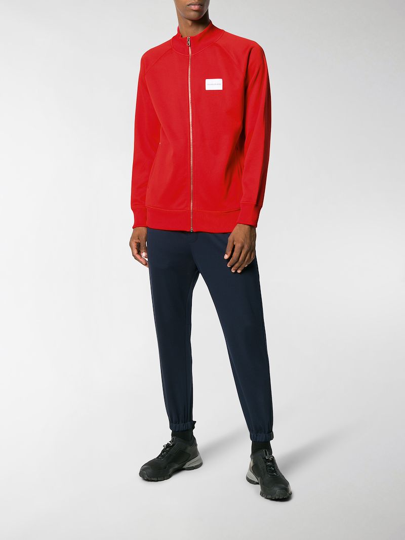 calvin klein red tracksuit