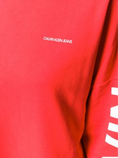 logo print sweater dress | Calvin Klein Jeans