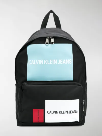 calvin klein block out backpack