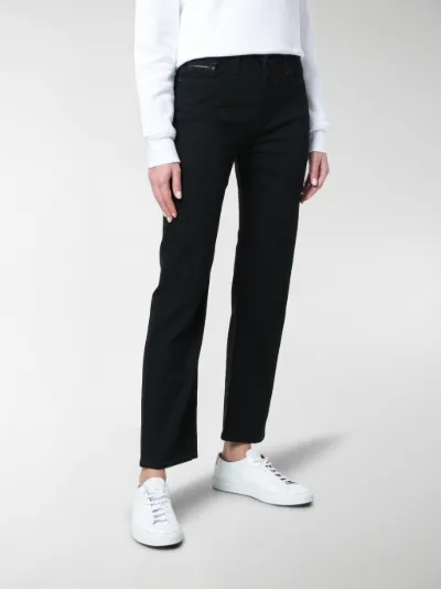 calvin klein straight tapered jeans