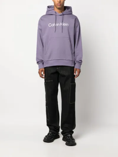 Calvin klein purple on sale hoodie