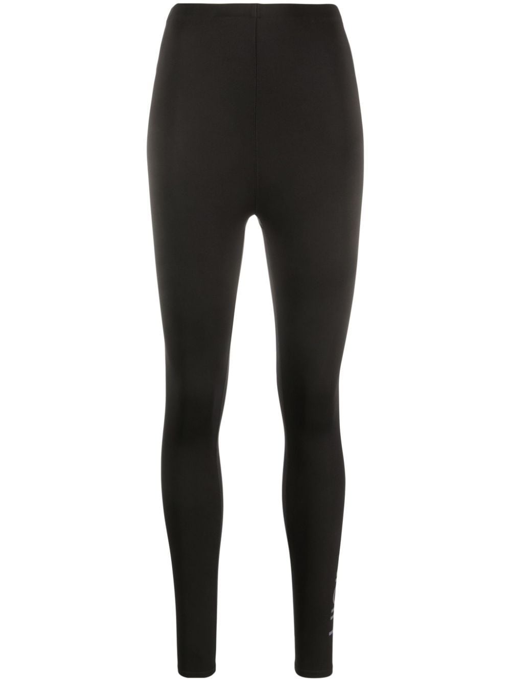 logo-print high-waist leggings, Calvin Klein