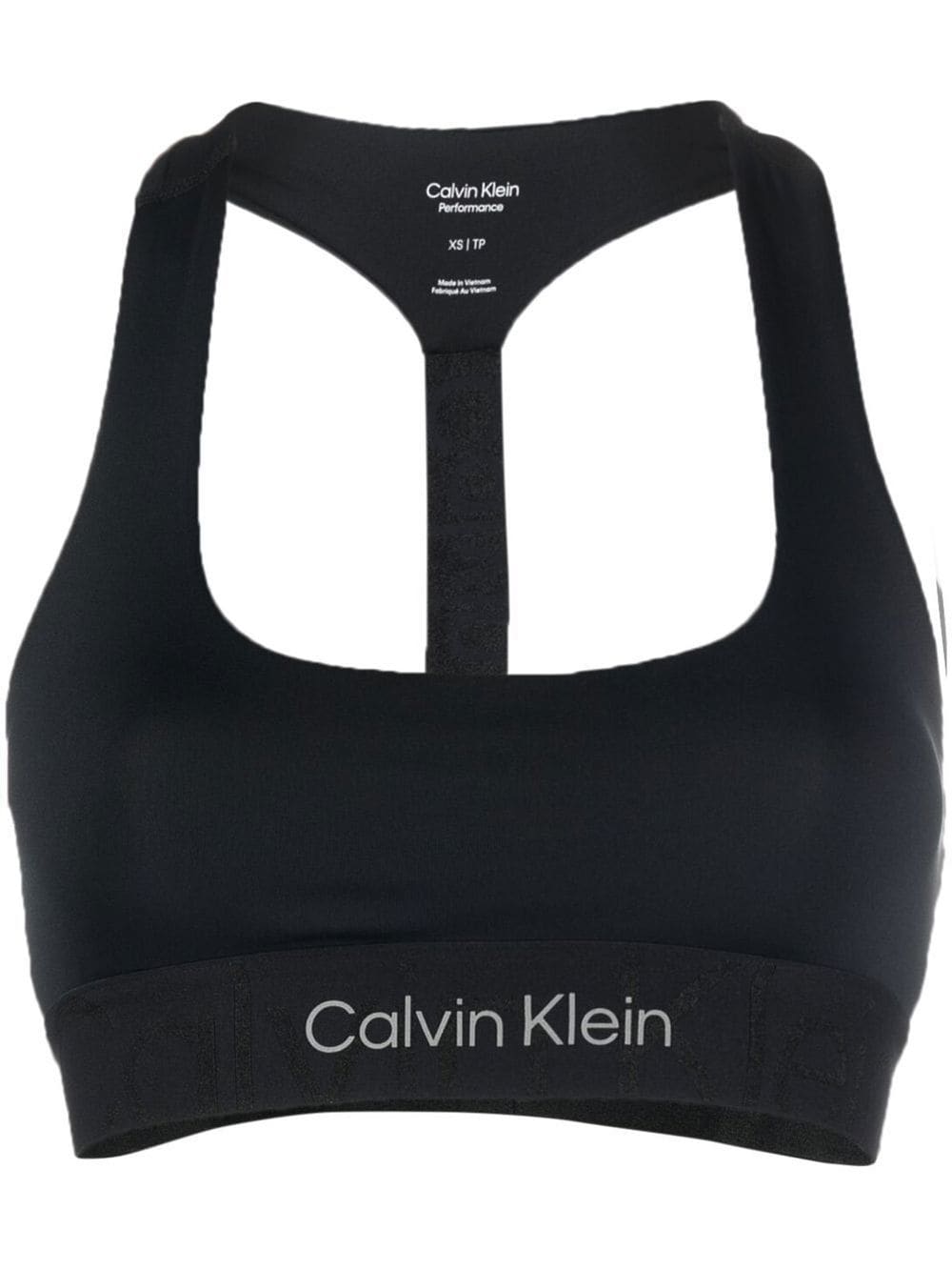 CALVIN KLEIN PERFORMANCE, Grey Women's Crop Top