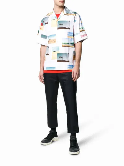 calvin klein postcard shirt