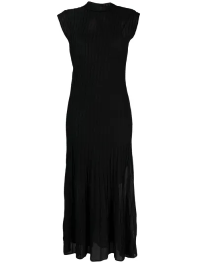 Calvin klein pleated dress online