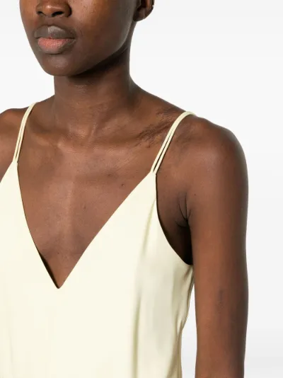 Calvin klein v neck dress best sale