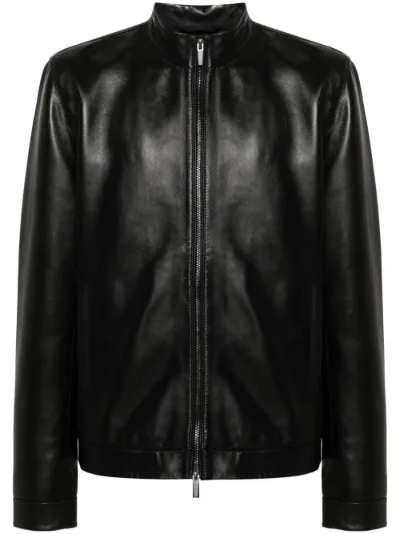 Calvin klein real leather jacket best sale