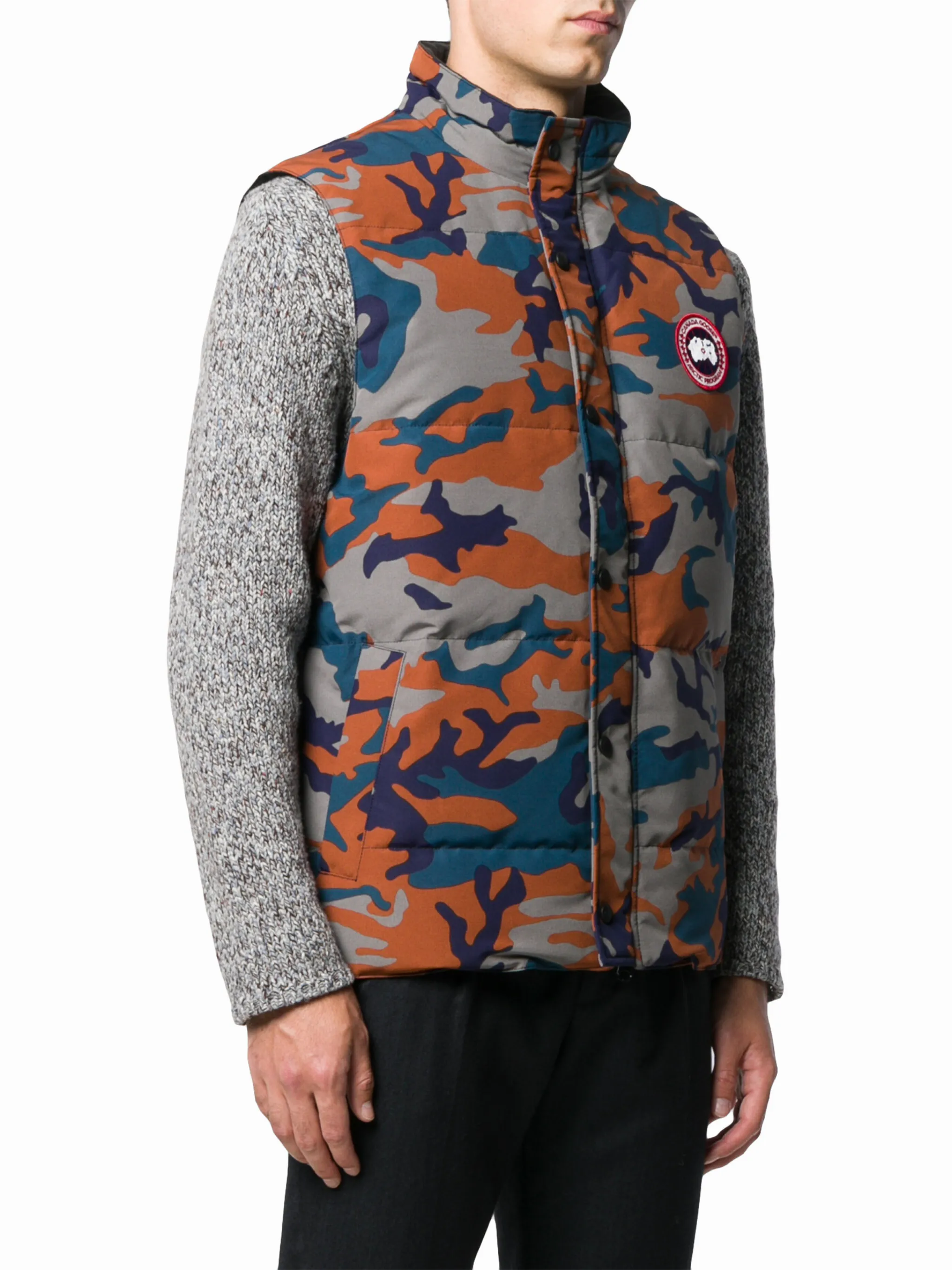 Canada Goose camouflage print gilet Eraldo US