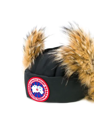 Canada Goose Cappello stile aviatore nero | MODES