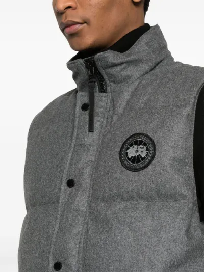 Canada Goose Garson applique logo gilet Eraldo US