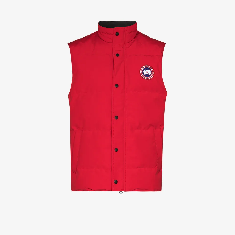 red canada goose gilet