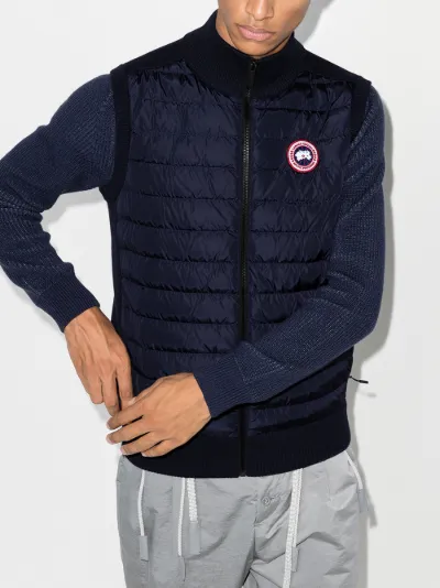 canada goose gilet navy